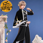 【In Stock】Anime Card Captor Sakura Cosplay Syaoran Li Black And White Suit Cosplay Costume Cosplay Costumes